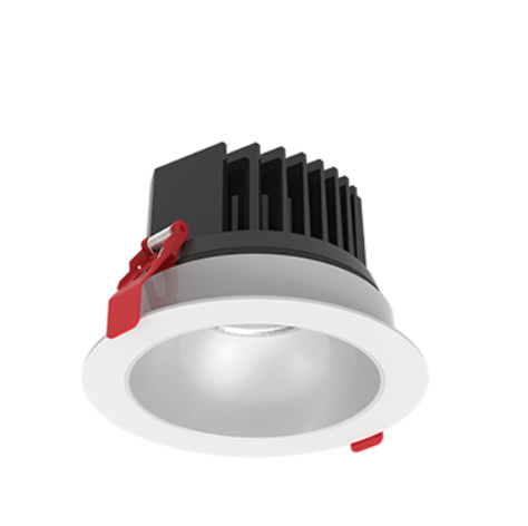 Светодиодный светильник ВАРТОН 25Вт 4000K DL-SPARK встраиваемый  60° 150x105mm белый IP44 с матовым серебистым рефлектором
