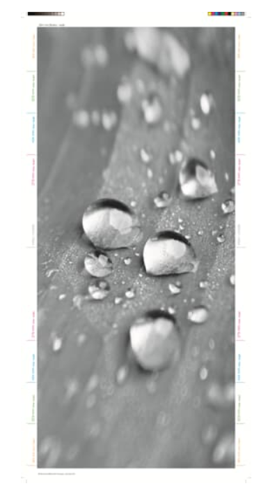 Плёнка дизайнерская "Капли воды" для UK600 ABB