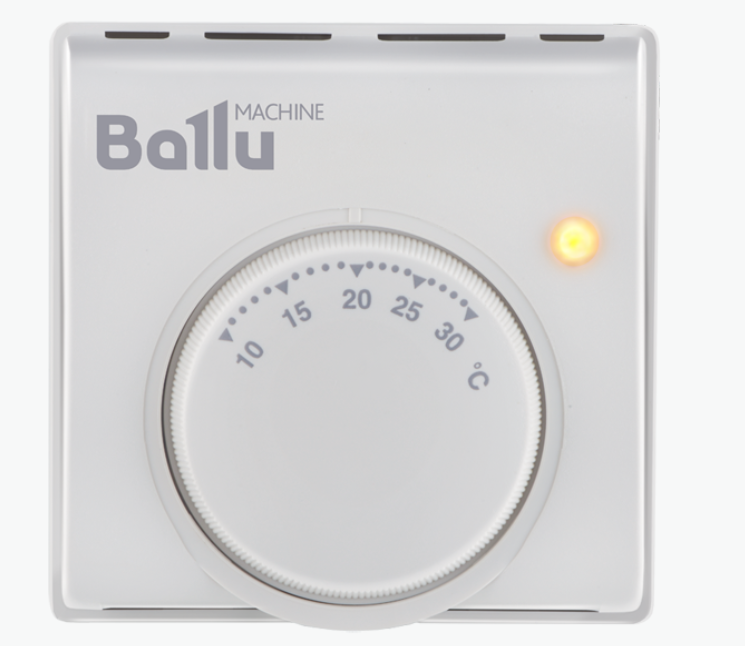 Термостат Ballu BMT-1 механический с индикацией 16А,  +10...+30°С