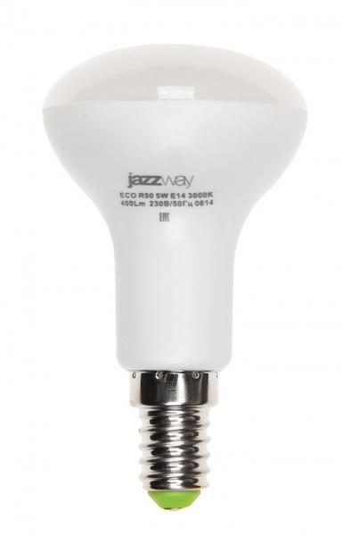 Светодиодная лампа  Jazzway  R50  5Вт  230В  3000K  E14