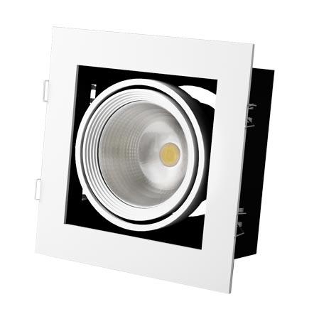 Светильник карданный Vivo Luce Grazioso 1 LED 30 N white clean