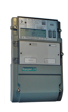 Счетчик  Меркурий  234 ARTM2-01 (D) PBR.G 5-60А 380В GSM, RS485 ЖКИ шкаф 1 тар.